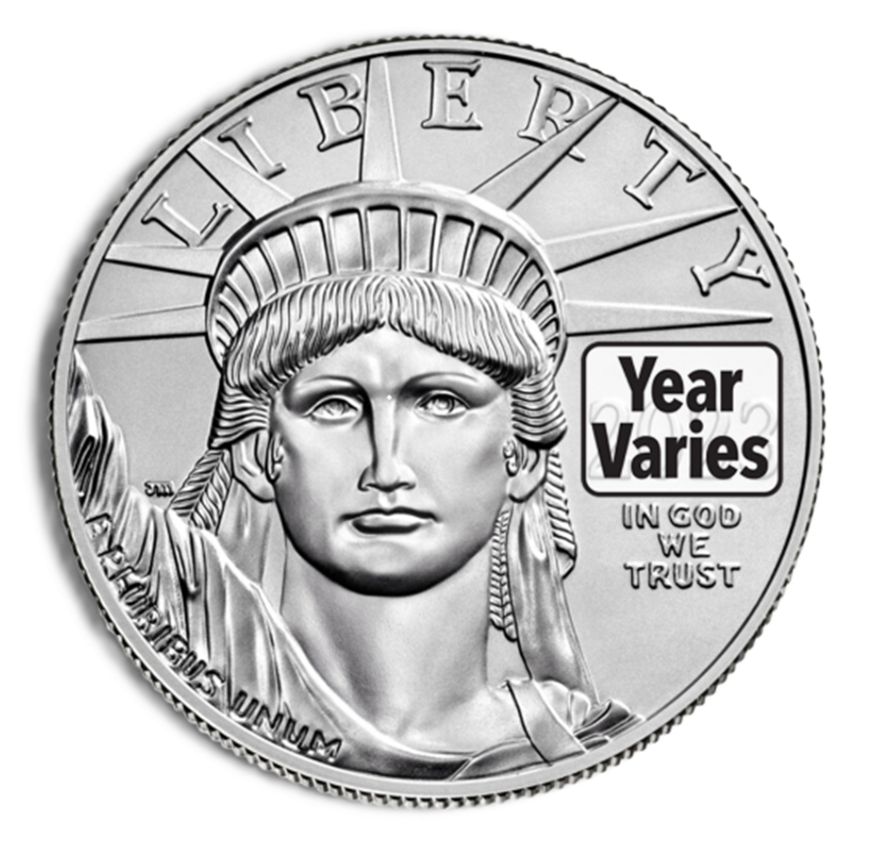 American Platinum Eagle $100 One Ounce Coin